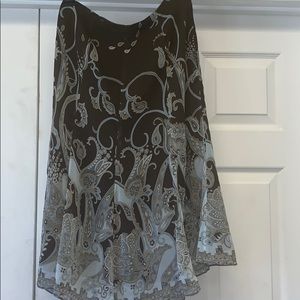 Brown Ann Taylor skirt